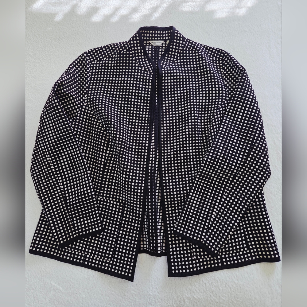 Vintage!!! Laure Ashley ✨️ Polka Dot Women's Jacket Size 1X